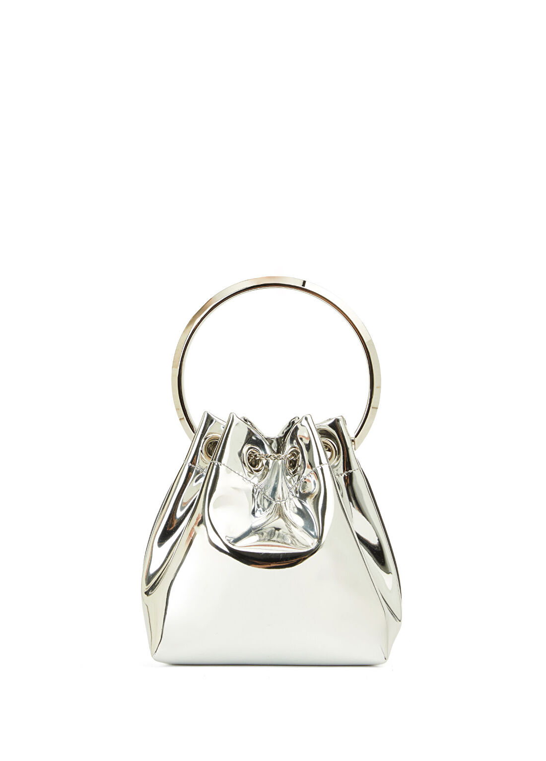 Jimmy Choo Bon Bon Silver Kadın Çanta görsel 4