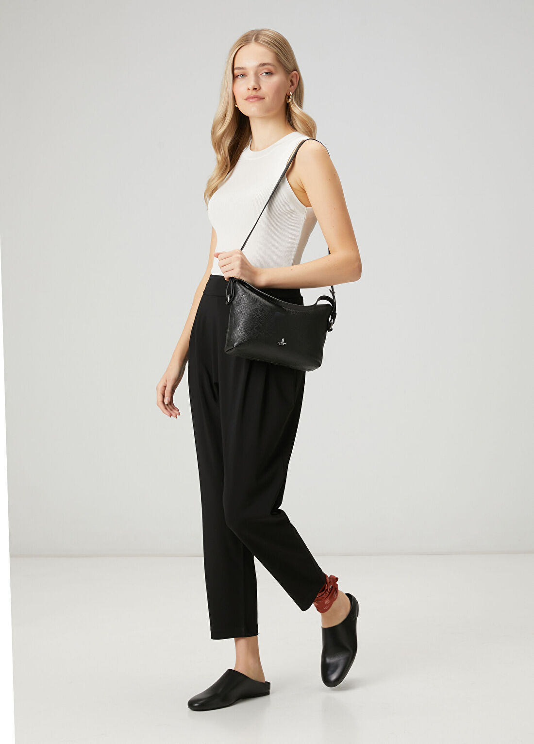 Beymen Club Kırık Beyaz Floş Basic Triko Atlet görsel 3