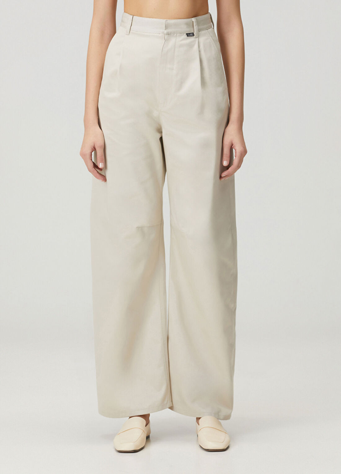MM6 Maison Margiela Bej Pantolon görsel 2