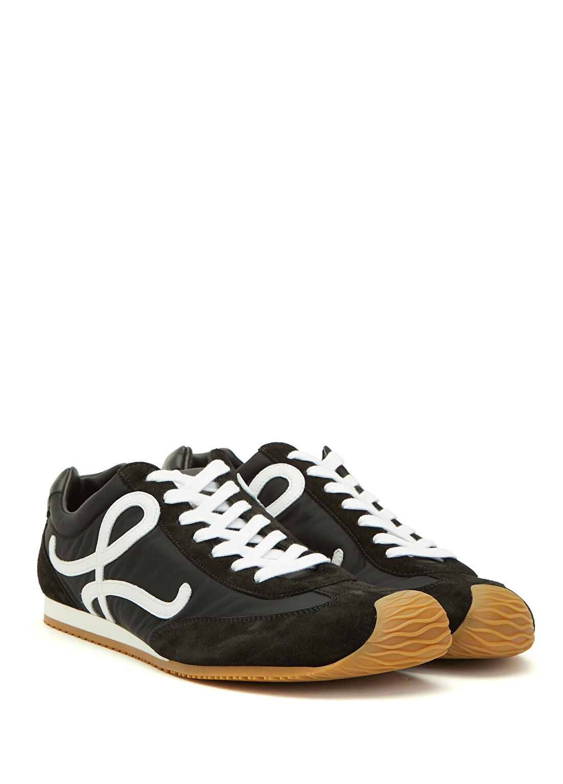 Loewe Ballet Siyah Beyaz Erkek Sneaker görsel 2