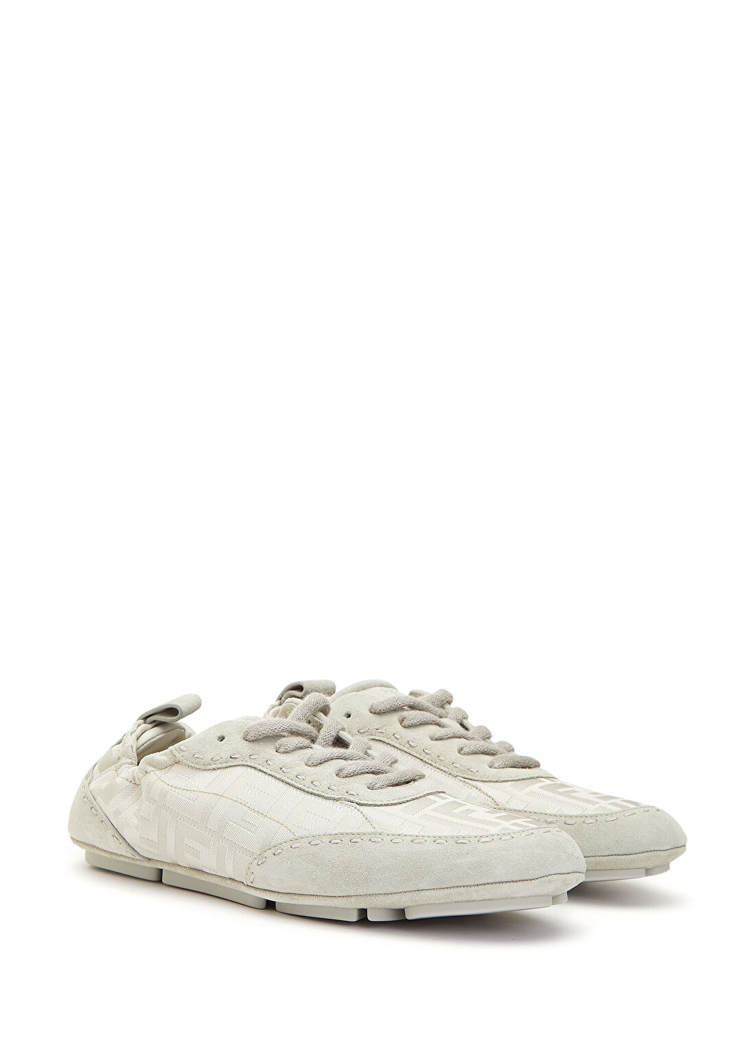Fendi Fit Gri Erkek Deri Sneaker görsel 2