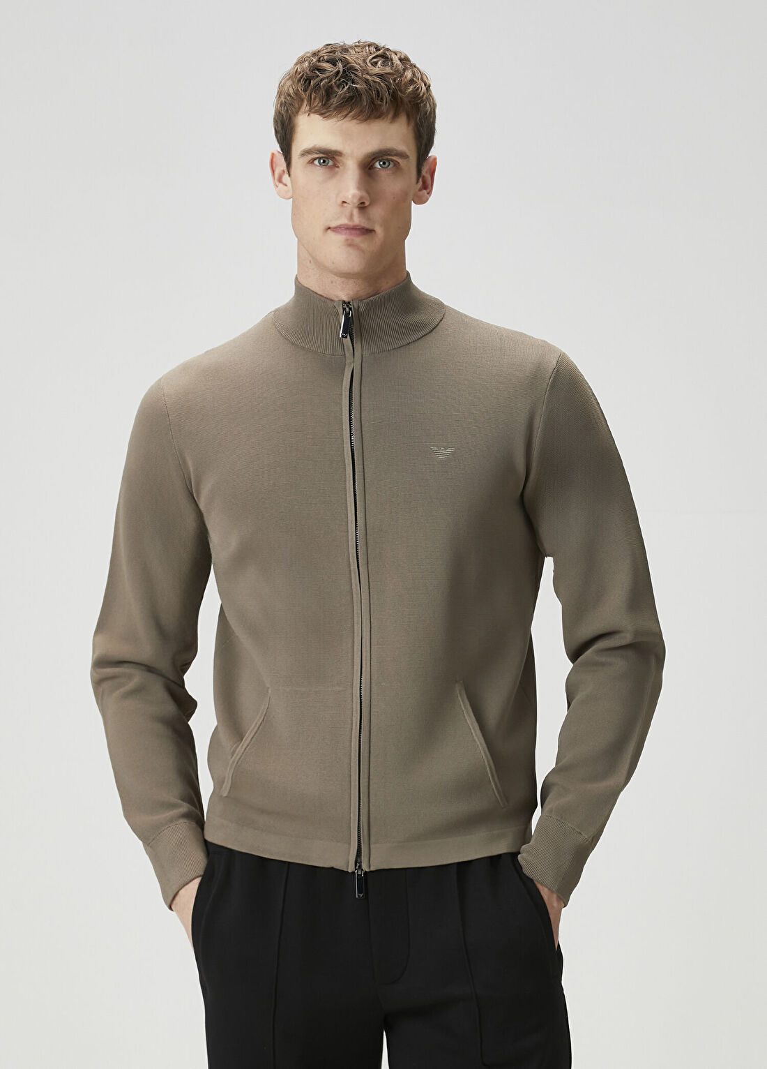 Emporio Armani Bej Triko Mont