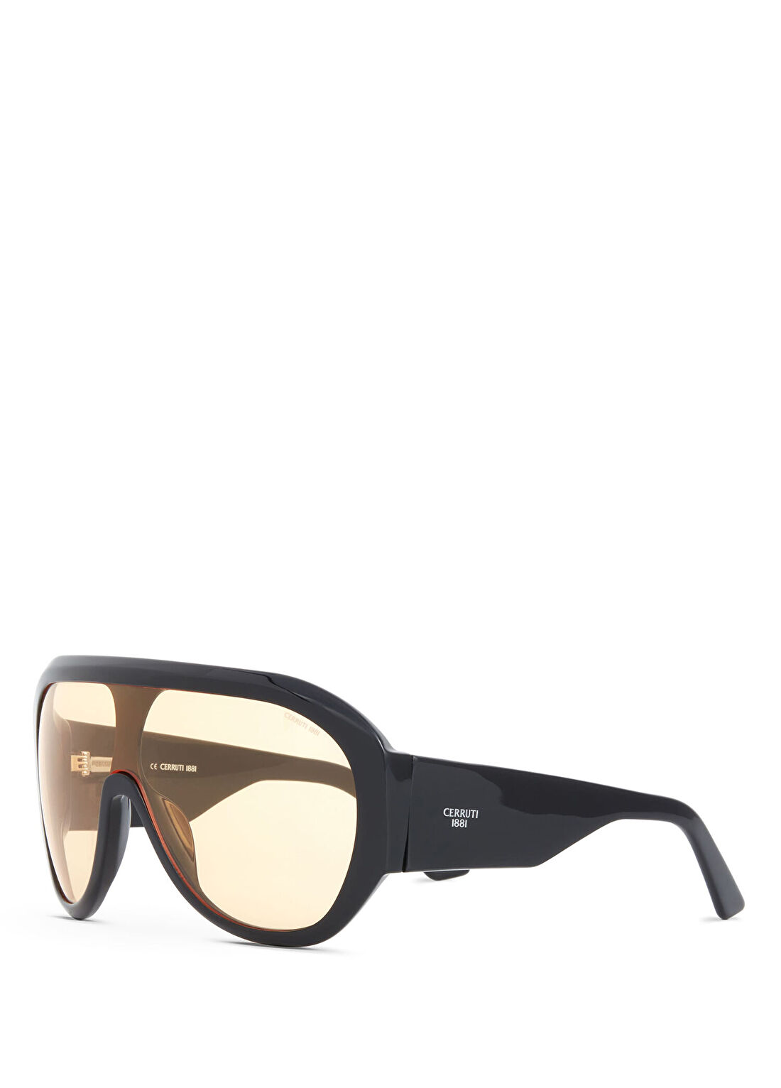 Cerruti 1881 CR 80058 C4 Siyah Asetat Unisex Güneş Gözlüğü