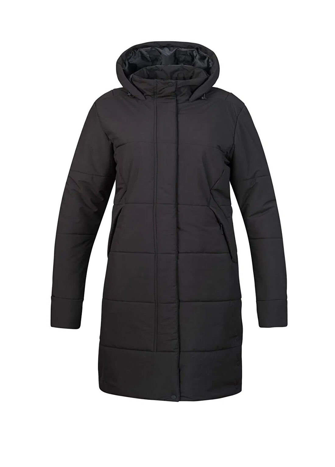 Hannah Nona Black Beauty Kapüşonlu Kadın Outdoor Mont