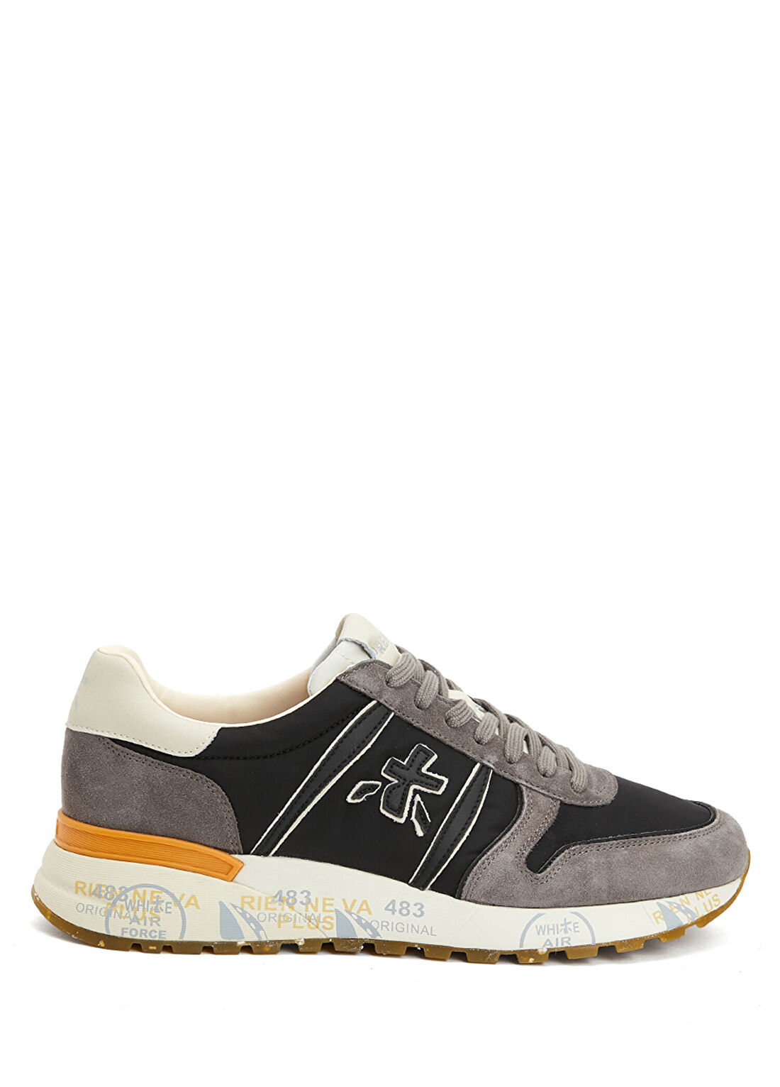 Premiata Lander Siyah Gri Erkek Sneaker