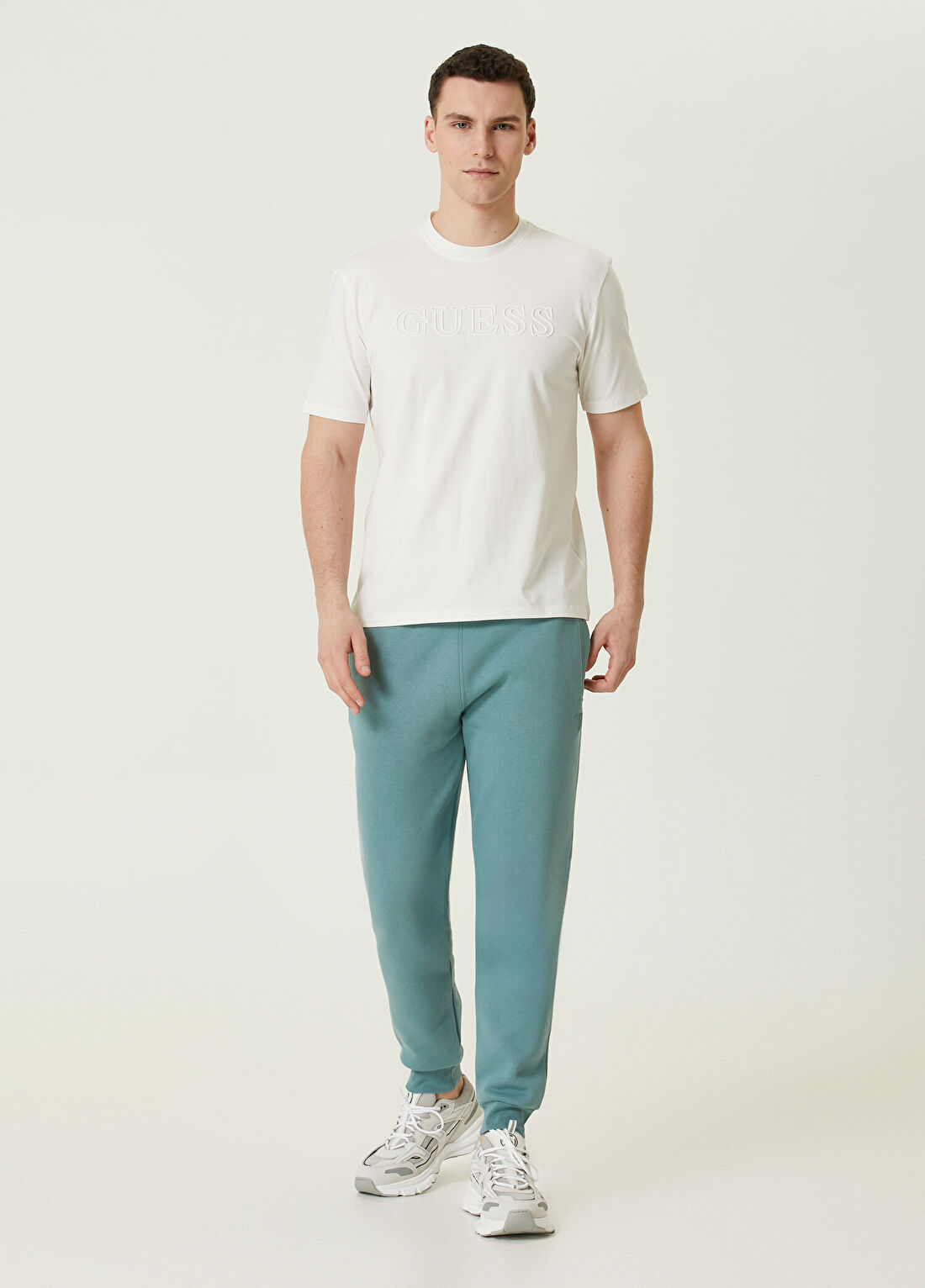Guess Alphy Beyaz T-shirt görsel 2