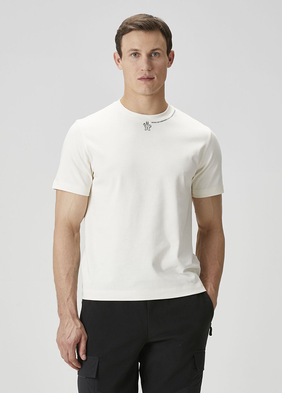 Moncler Grenoble Beyaz T-shirt