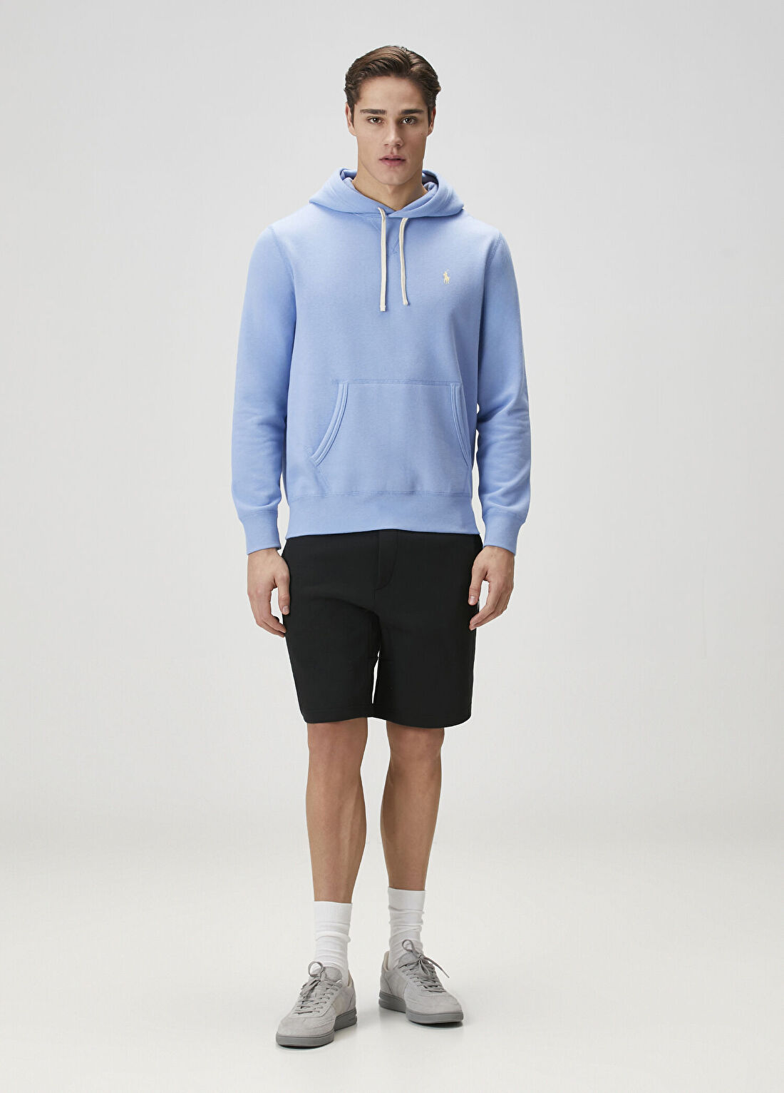 Polo Ralph Lauren Mavi Kapüşonlu Sweatshirt görsel 2