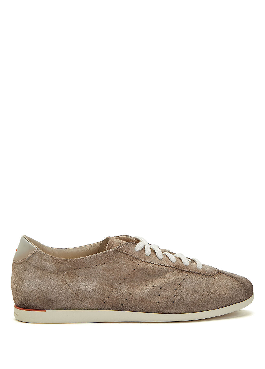 Santoni Yorker Bej Kadın Deri Sneaker
