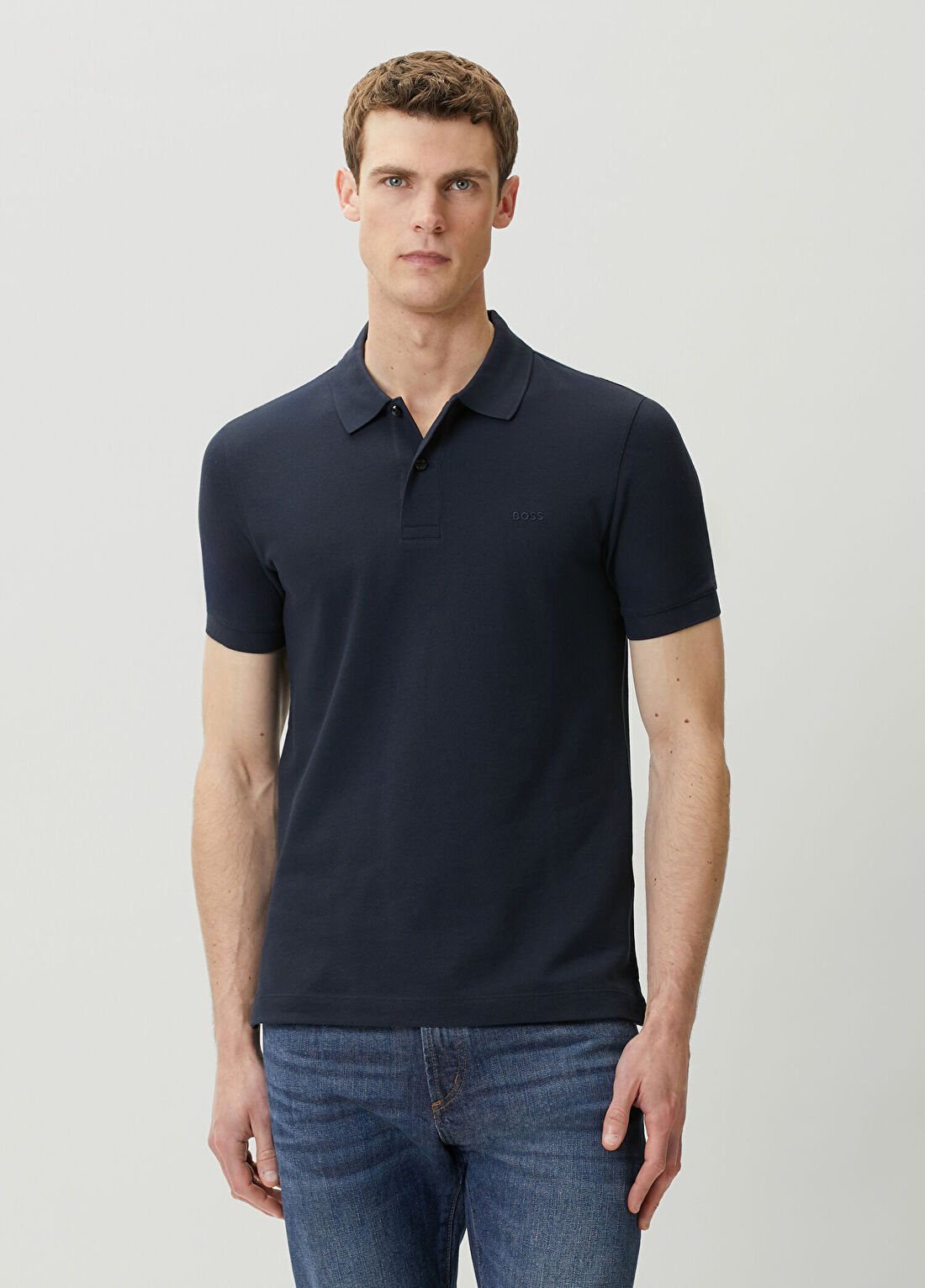 Boss Lacivert Polo T-shirt