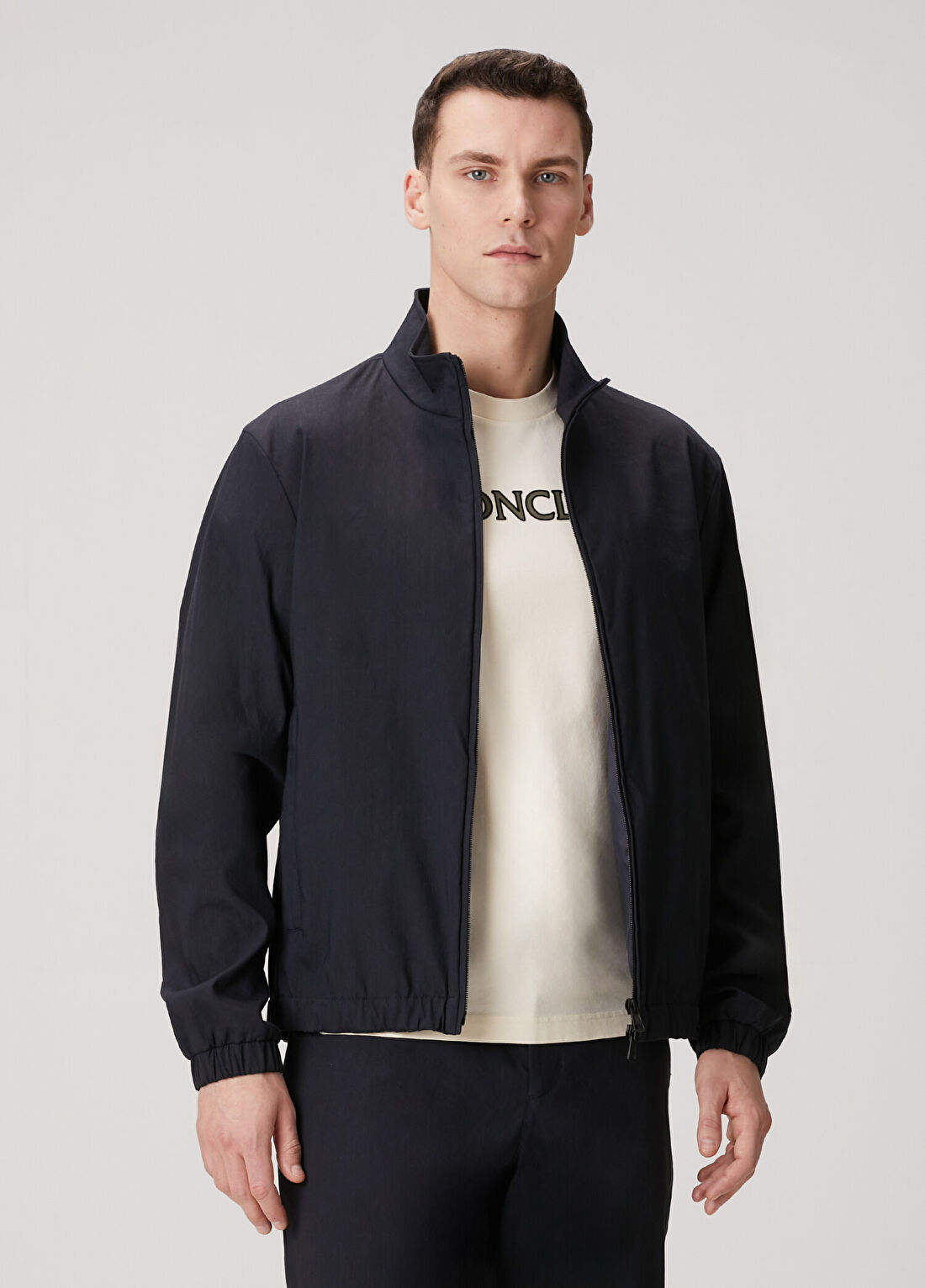 Moncler Lacivert Keten Mont