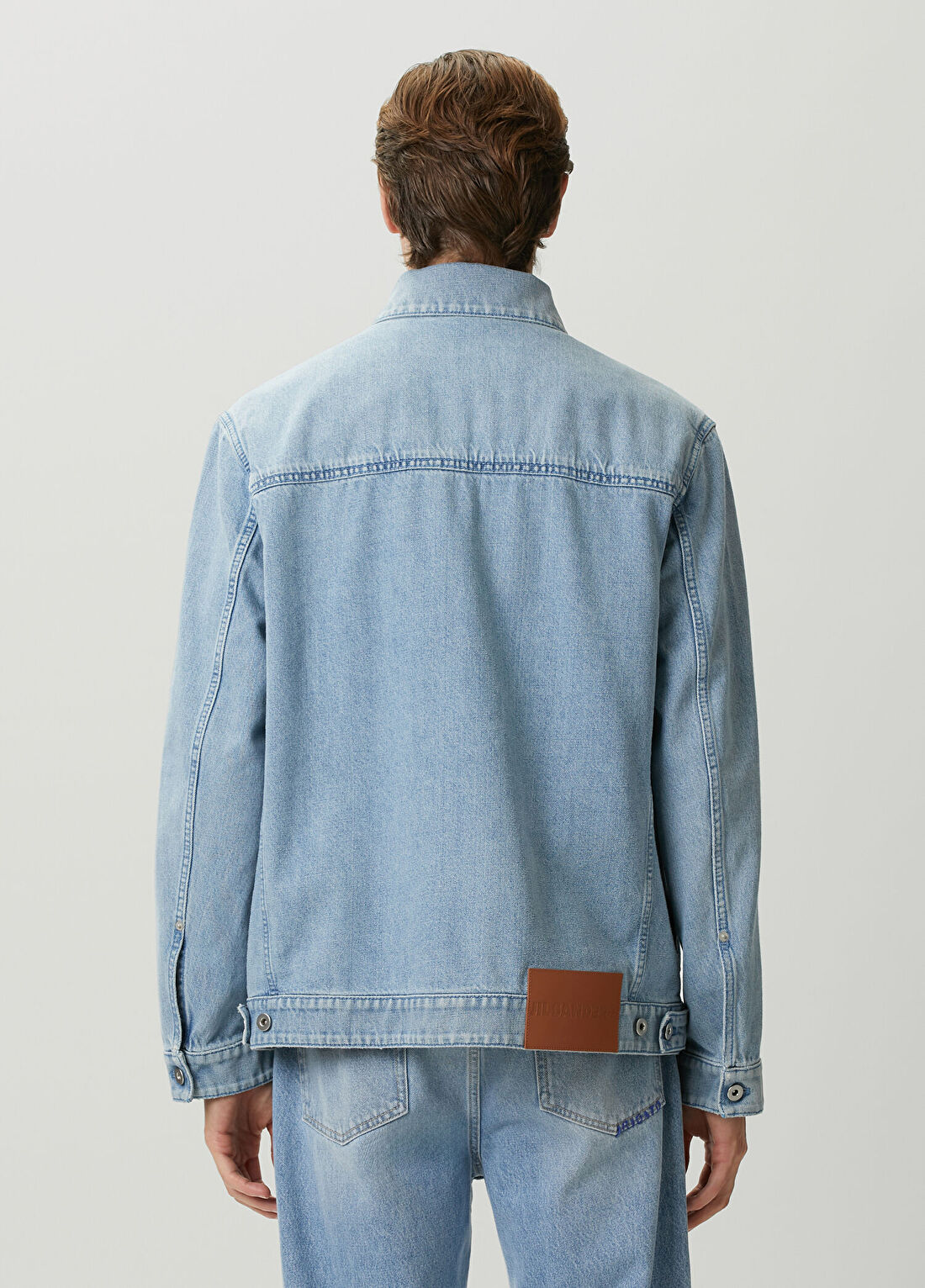 Jil Sander Mavi Denim Ceket görsel 4