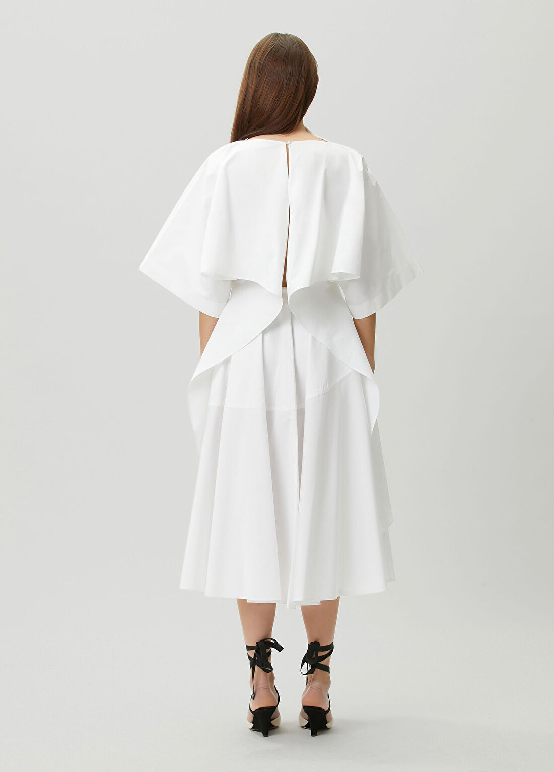 Jacquemus Beyaz Tunik Elbise görsel 4