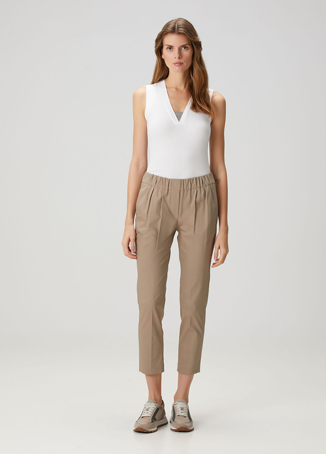 Brunello Cucinelli Bej Pantolon