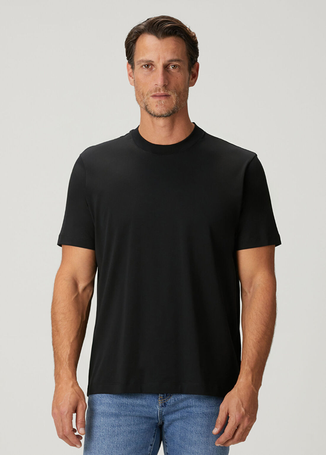 Beymen Collection Siyah Supima Basic T-shirt