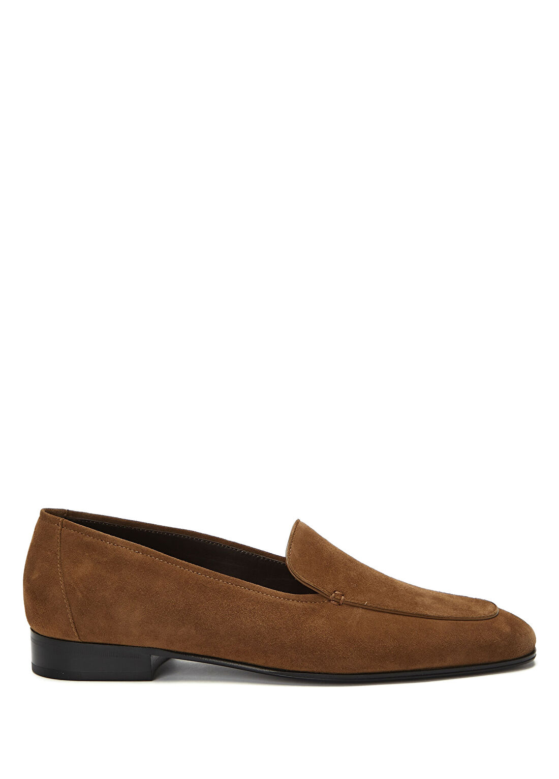 The Row Açık Kahverengi Kadın Süet Loafer