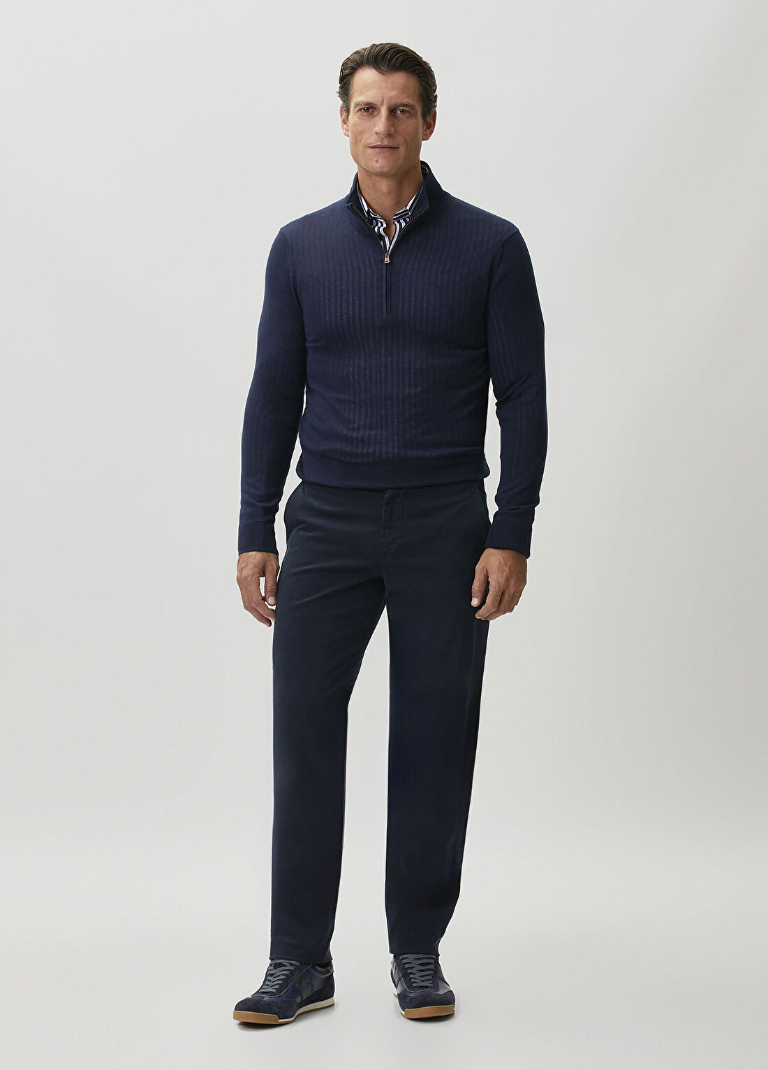 Etro Lacivert Pantolon