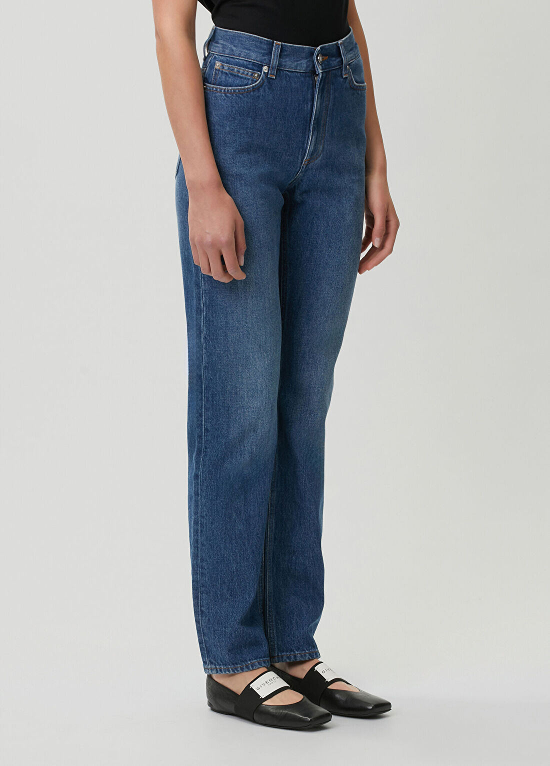 Givenchy Straight Fit Mavi Jean Pantolon görsel 3