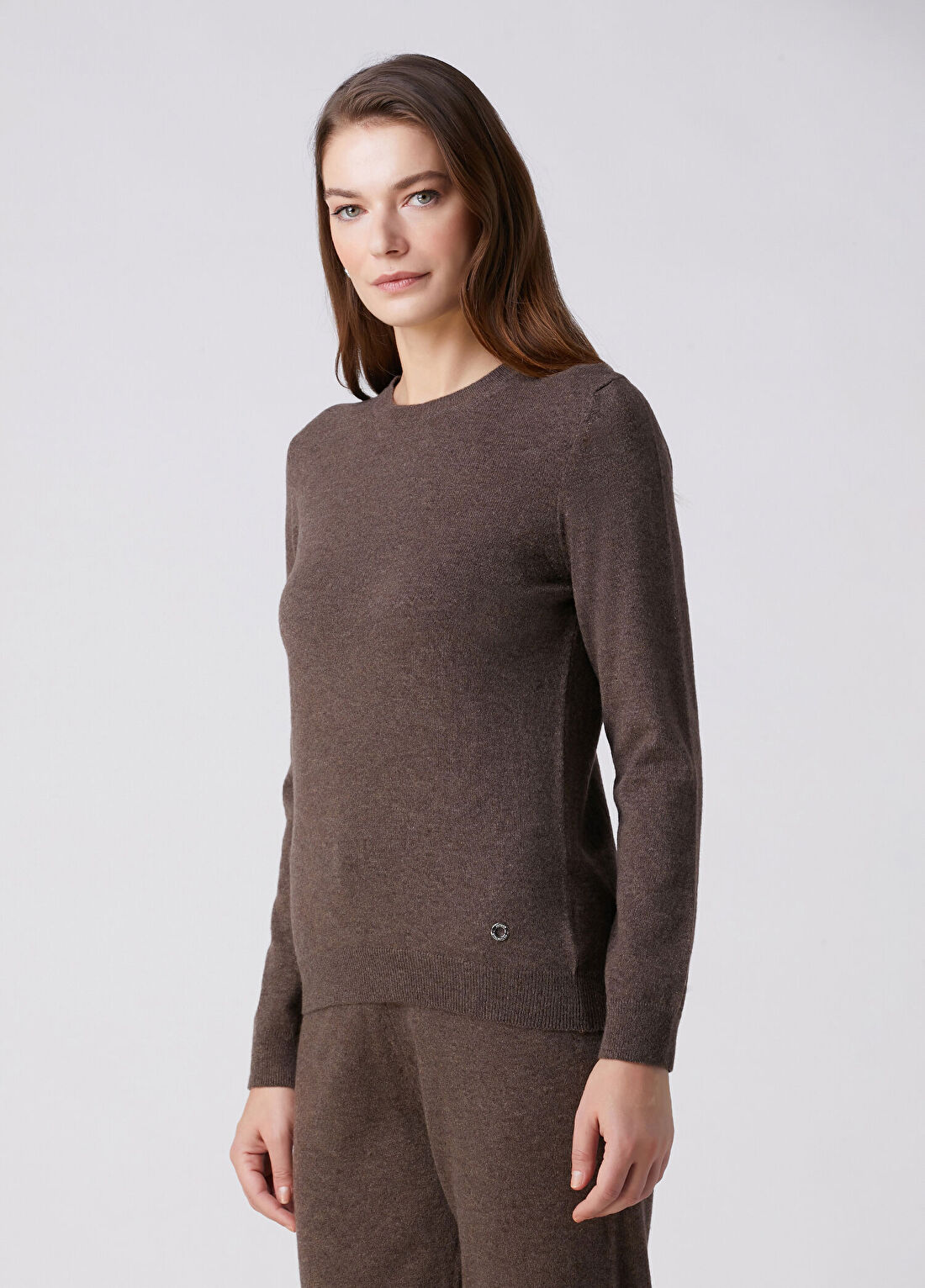 Beymen Collection Kahverengi Kaşmir Triko görsel 4