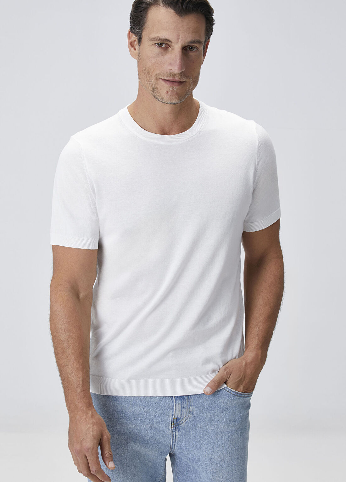 Beymen Collection Beyaz Triko görsel 4