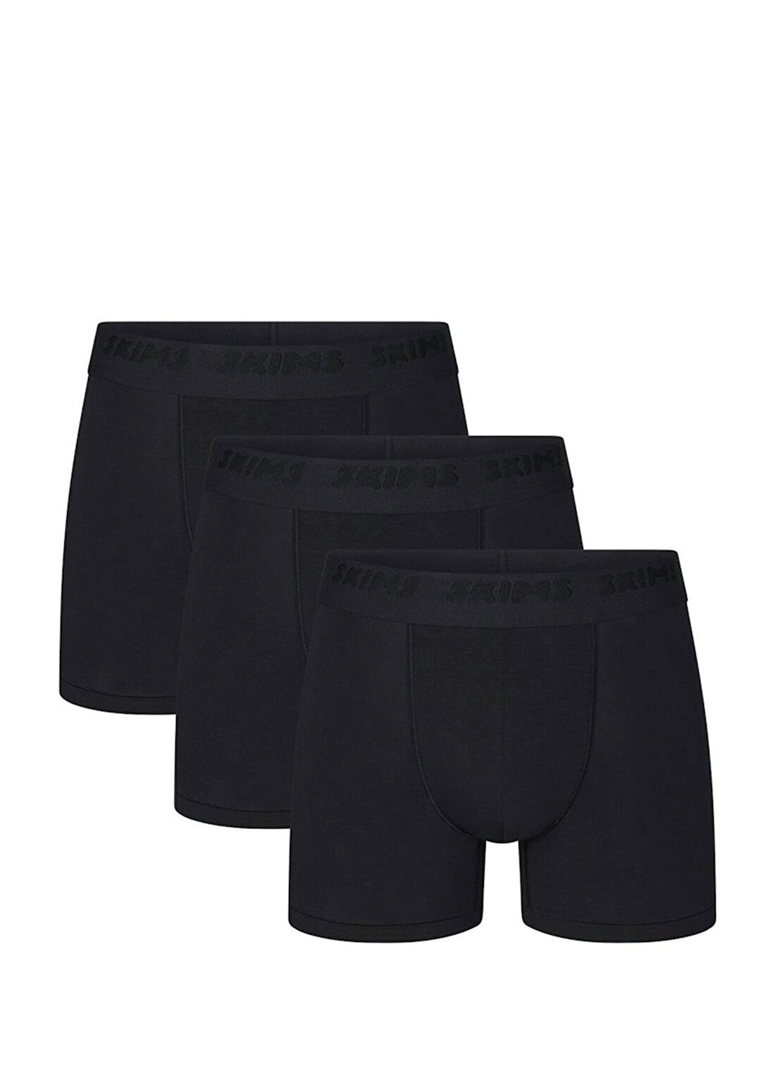 Skims 5" Siyah 3lü Boxer Seti