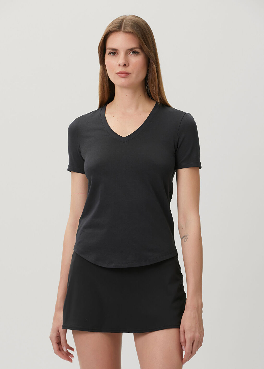 lululemon Love Siyah V Yaka T-Shirt