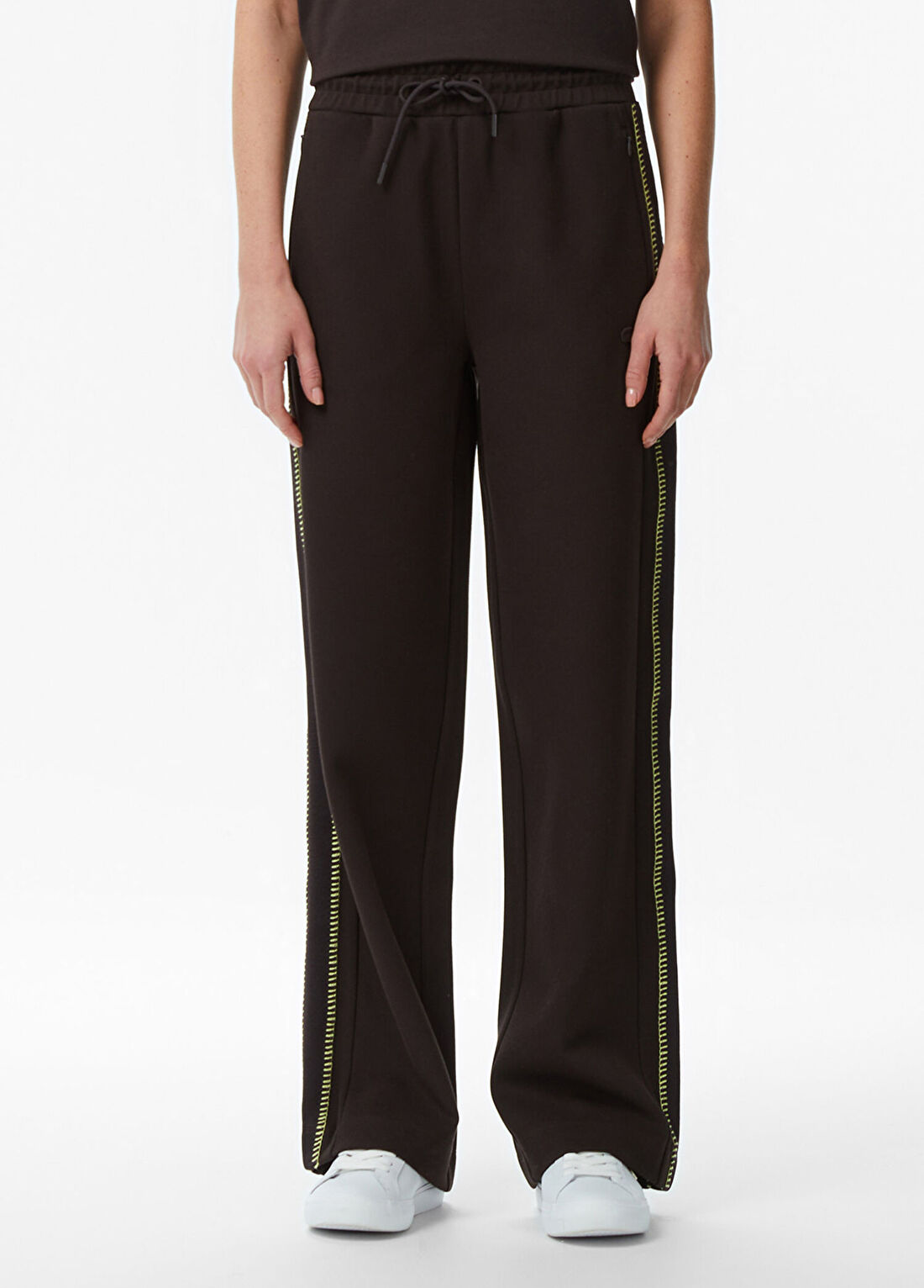 Lacoste Siyah Regular Fit Kadın Eşofman Altı görsel 2