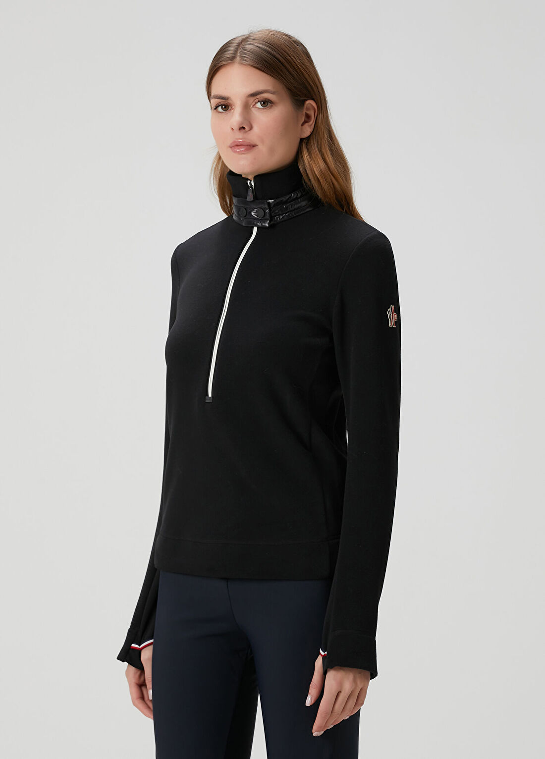 Moncler Grenoble Siyah Sweatshirt görsel 3