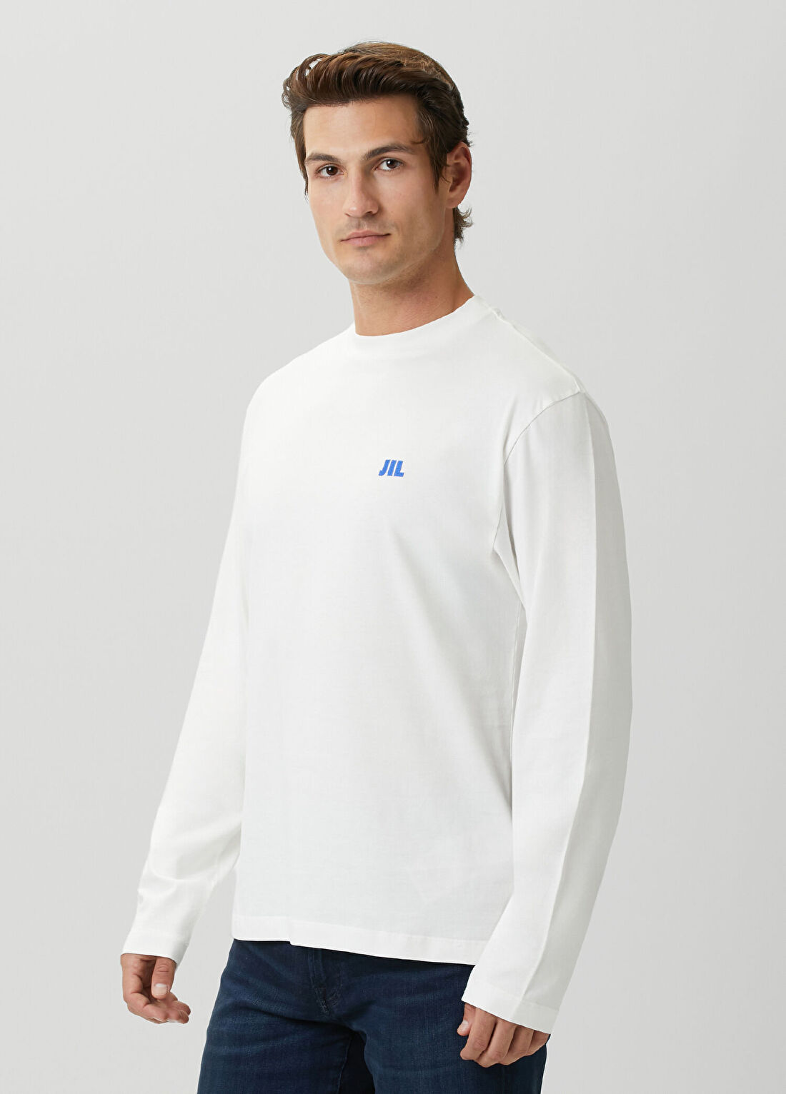 Jil Sander Beyaz T-shirt görsel 3