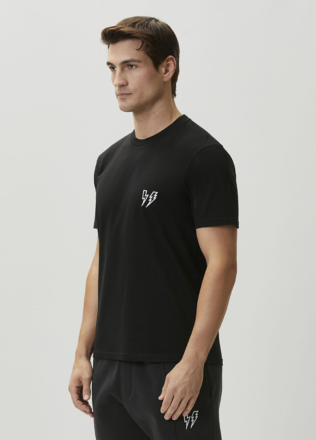Neil Barrett Siyah T-shirt görsel 3