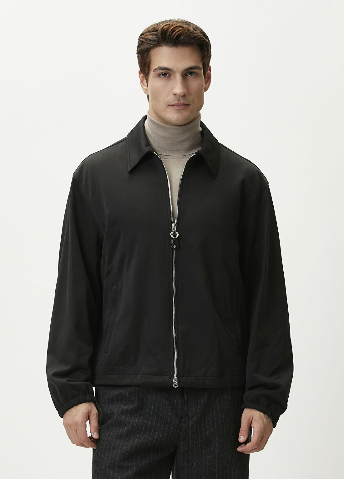 Solid Homme Siyah Mont görsel 2