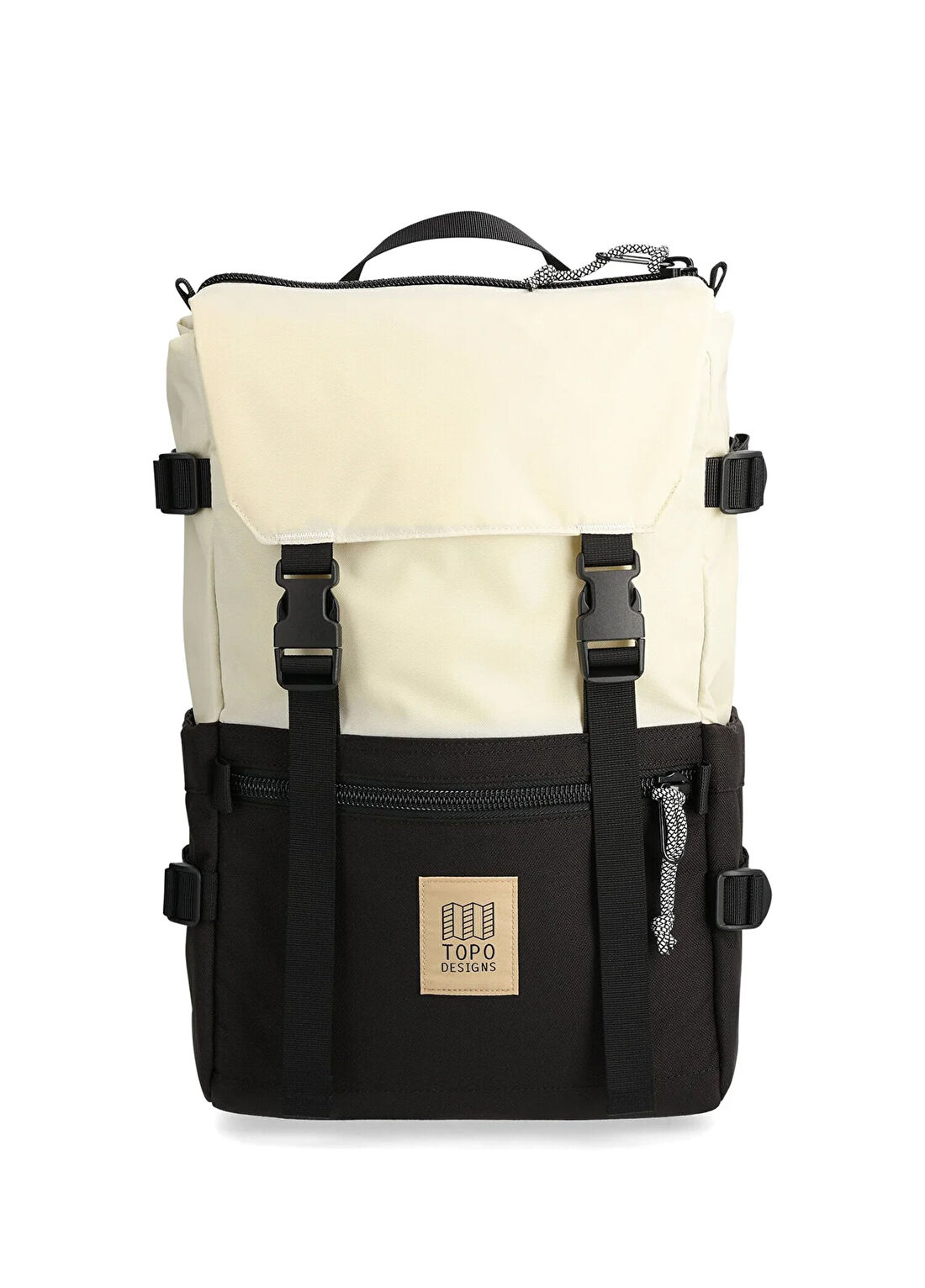 Topo Designs Rover Pack Bone White Black Classic Unisex Sırt Çantası
