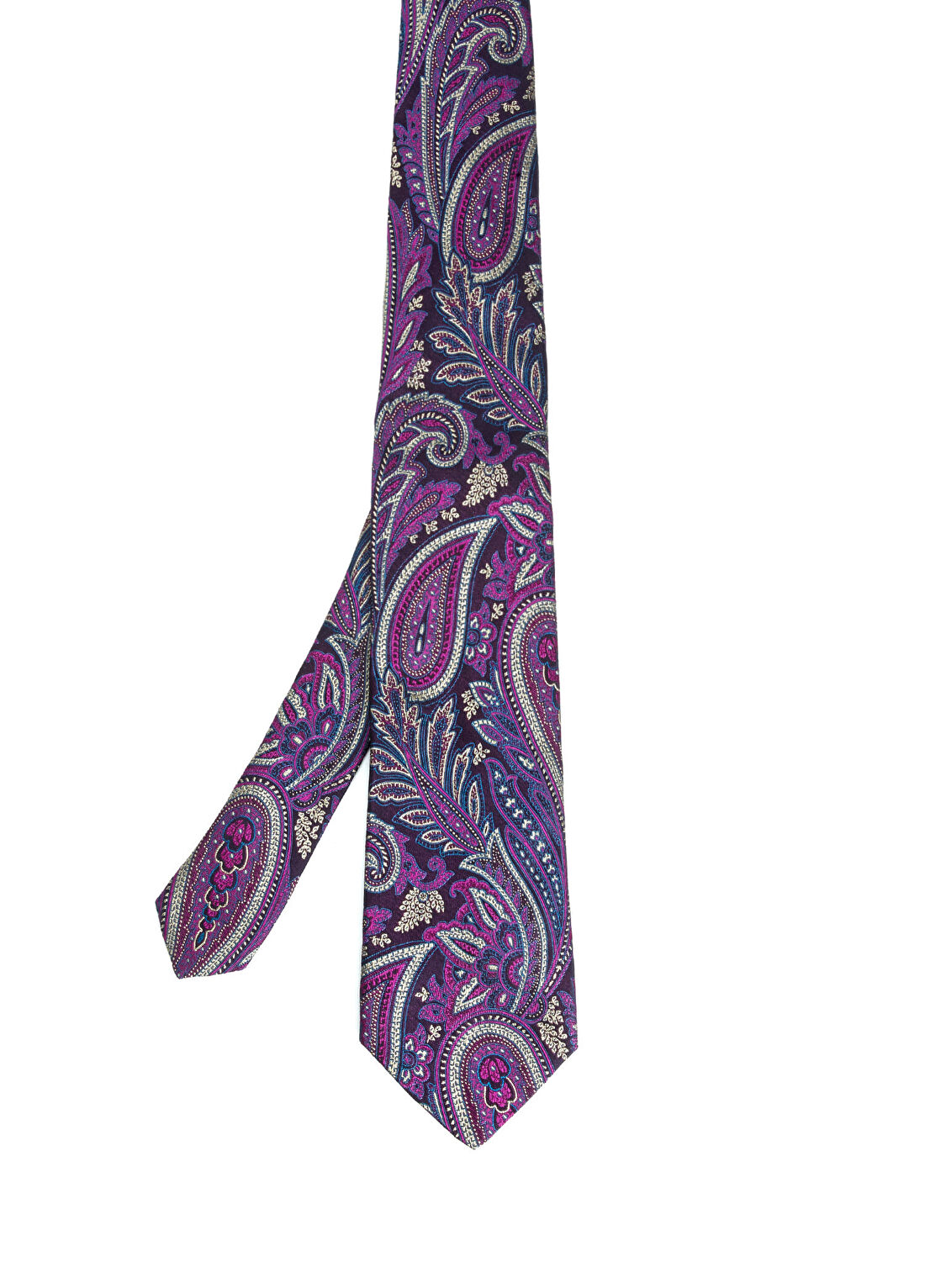 Etro Mor İpek Kravat