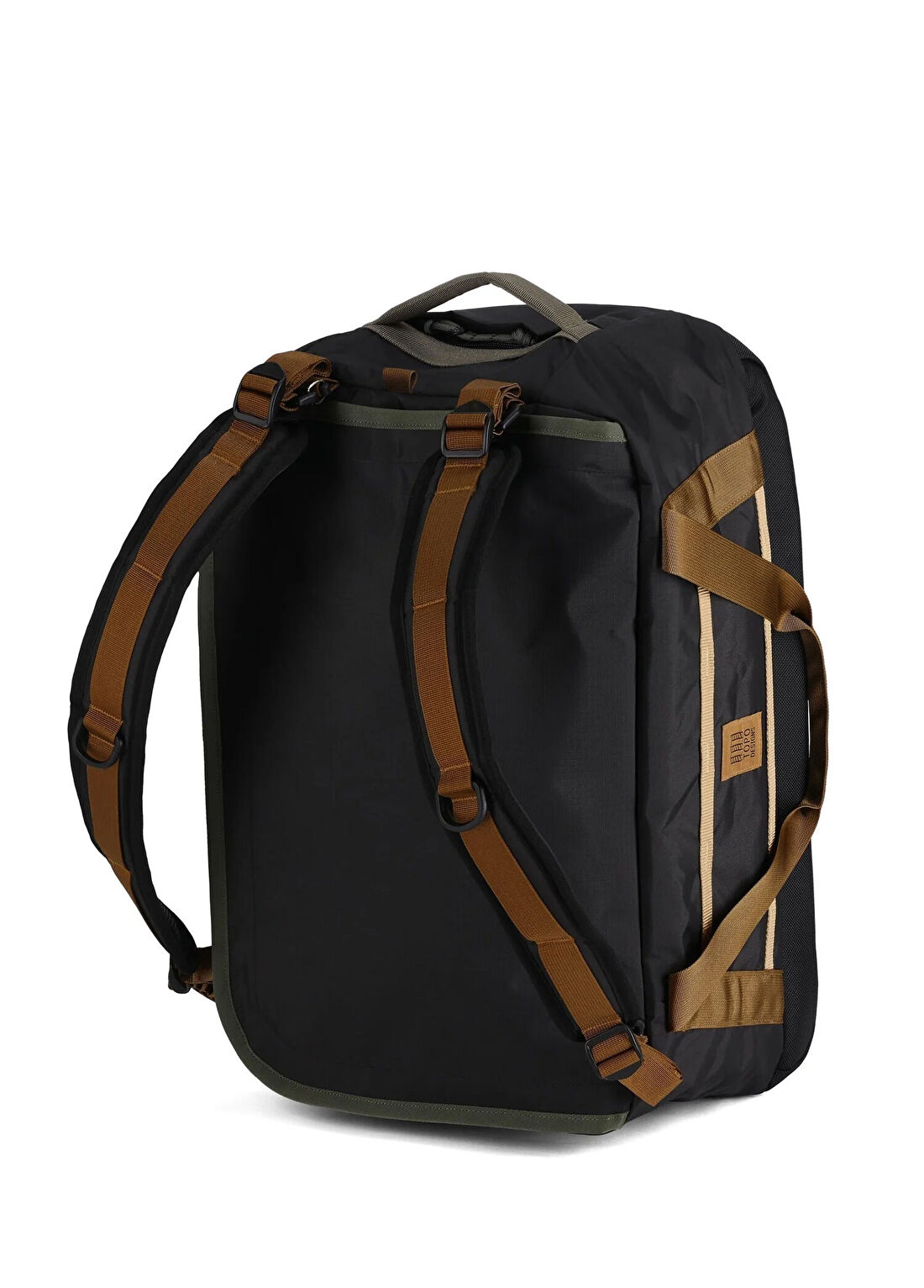 Topo Designs Mountain Duffle Black Neutral Unisex Seyahat Çantası görsel 3