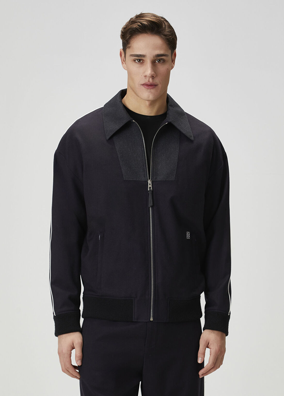 Loewe Relaxed Fit Lacivert Ceket