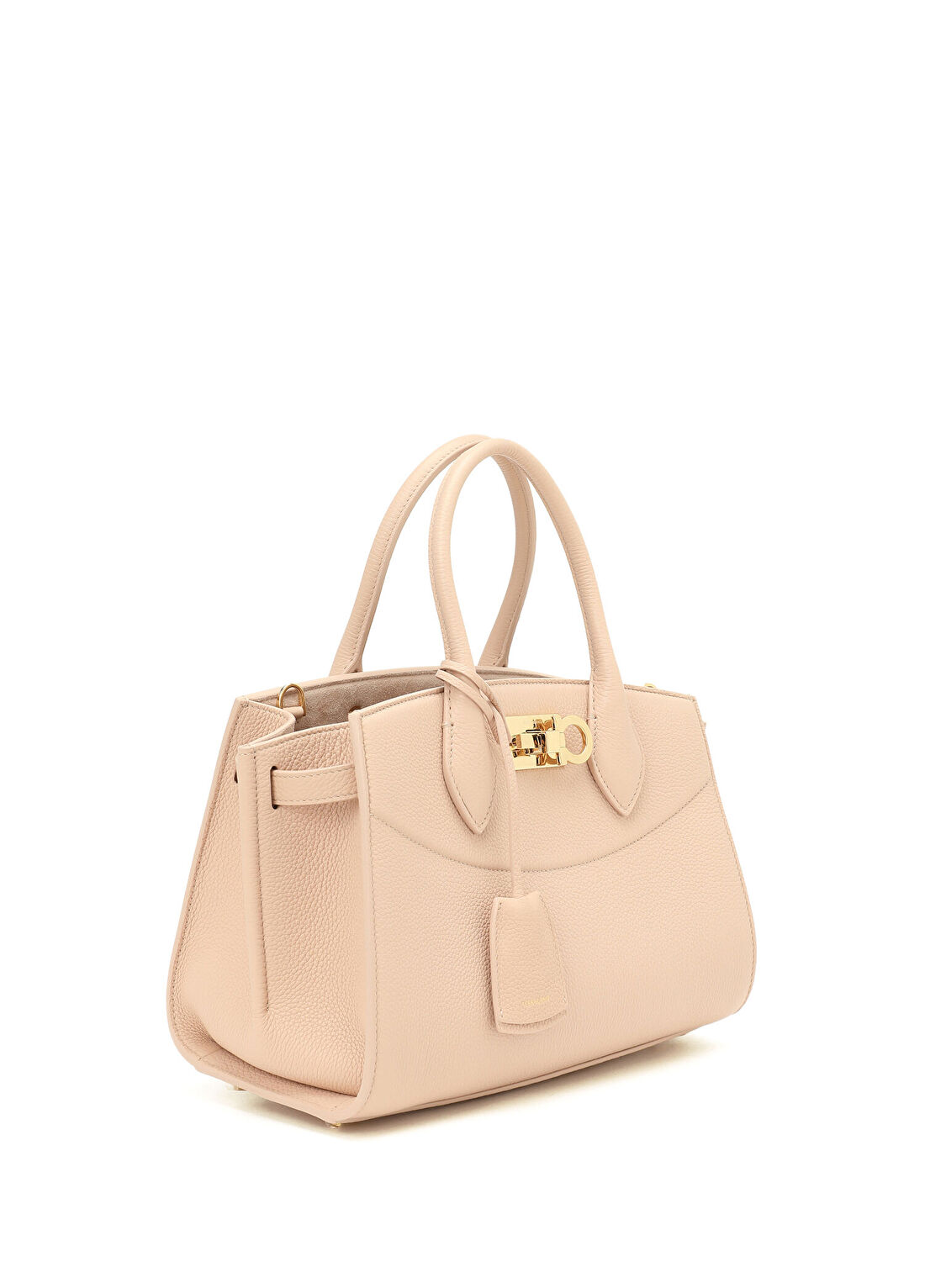 Ferragamo Studio Soft Pudra Kadın Deri Çanta görsel 3