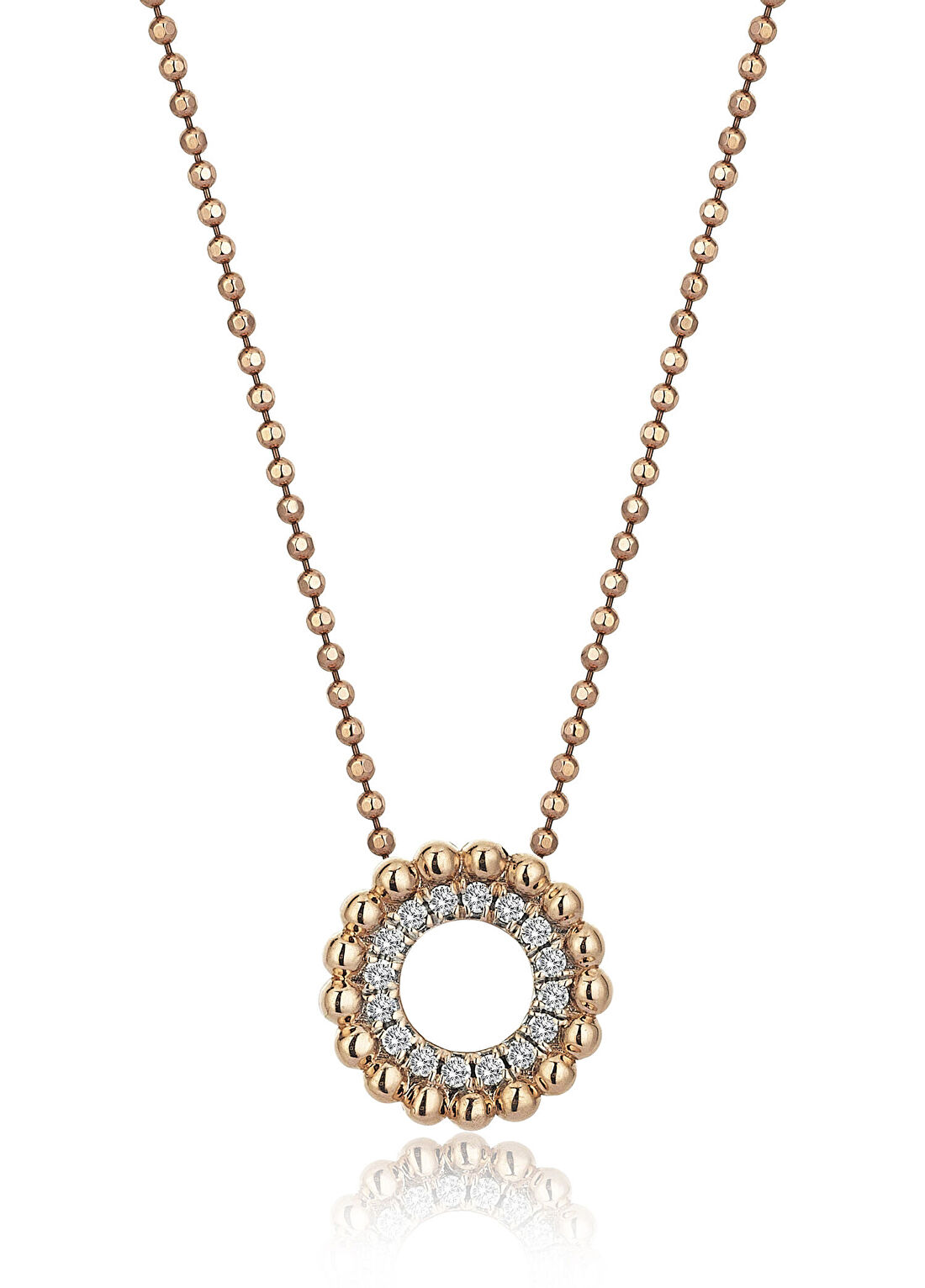 Markiz Jewelery Luana Necklace 14 Ayar Kadın Pırlanta Kolye
