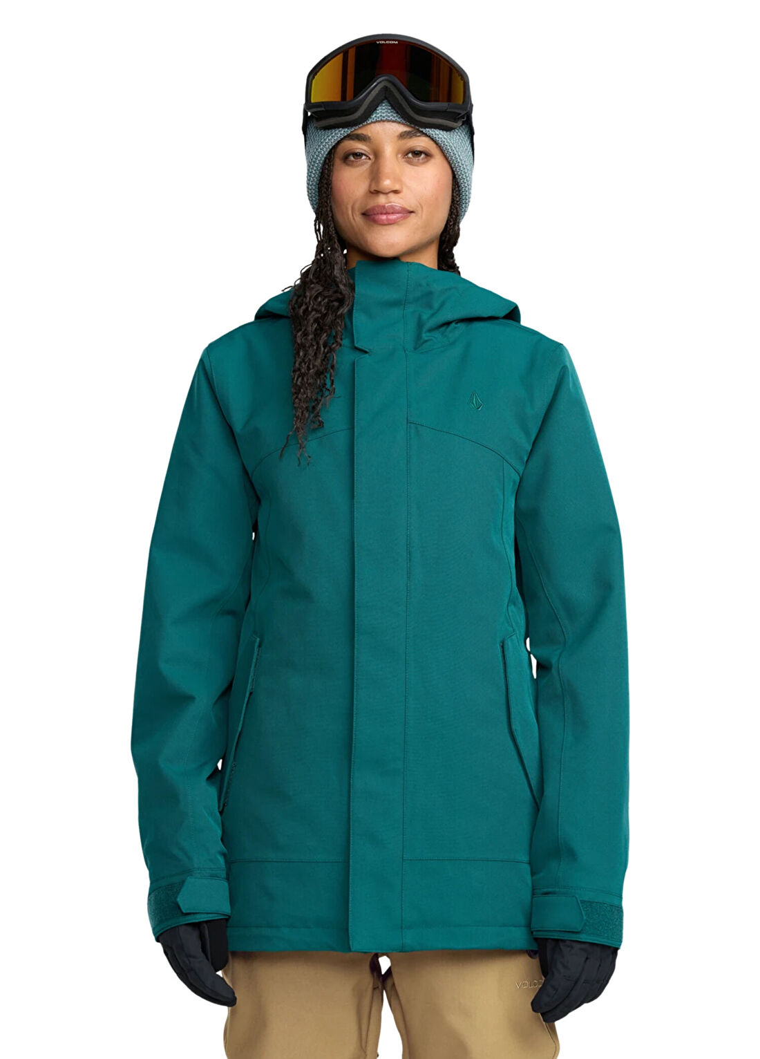 Volcom Stoney Shad At Yeşil Kadın Kayak Snowboard Mont