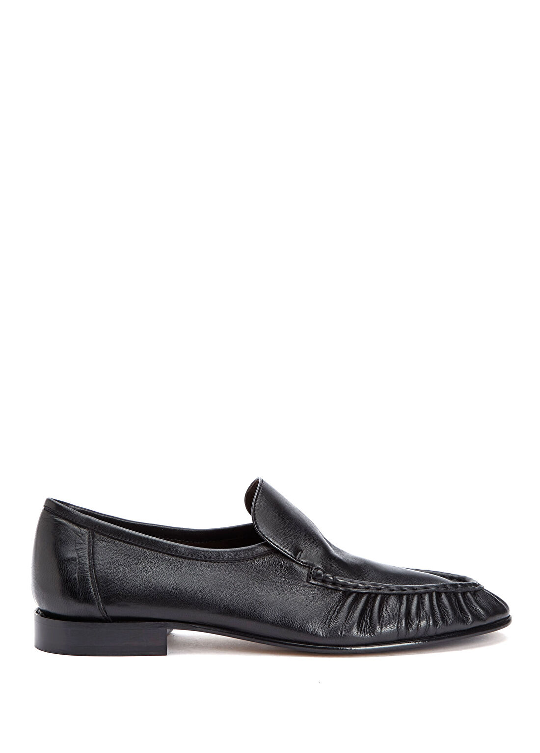 The Row Siyah Erkek Deri Loafer