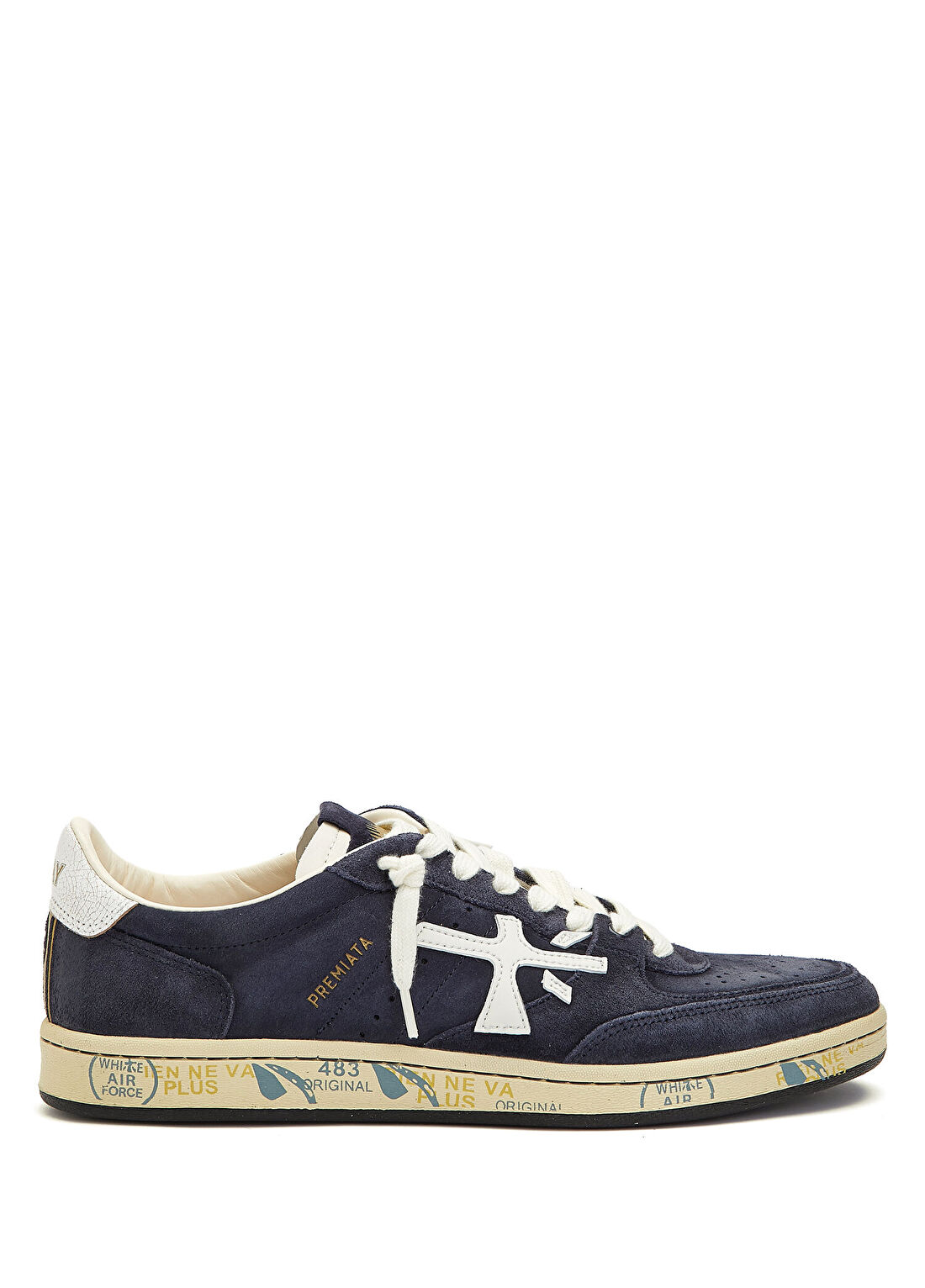 Premiata Clay Lacivert Beyaz Erkek Deri Sneaker