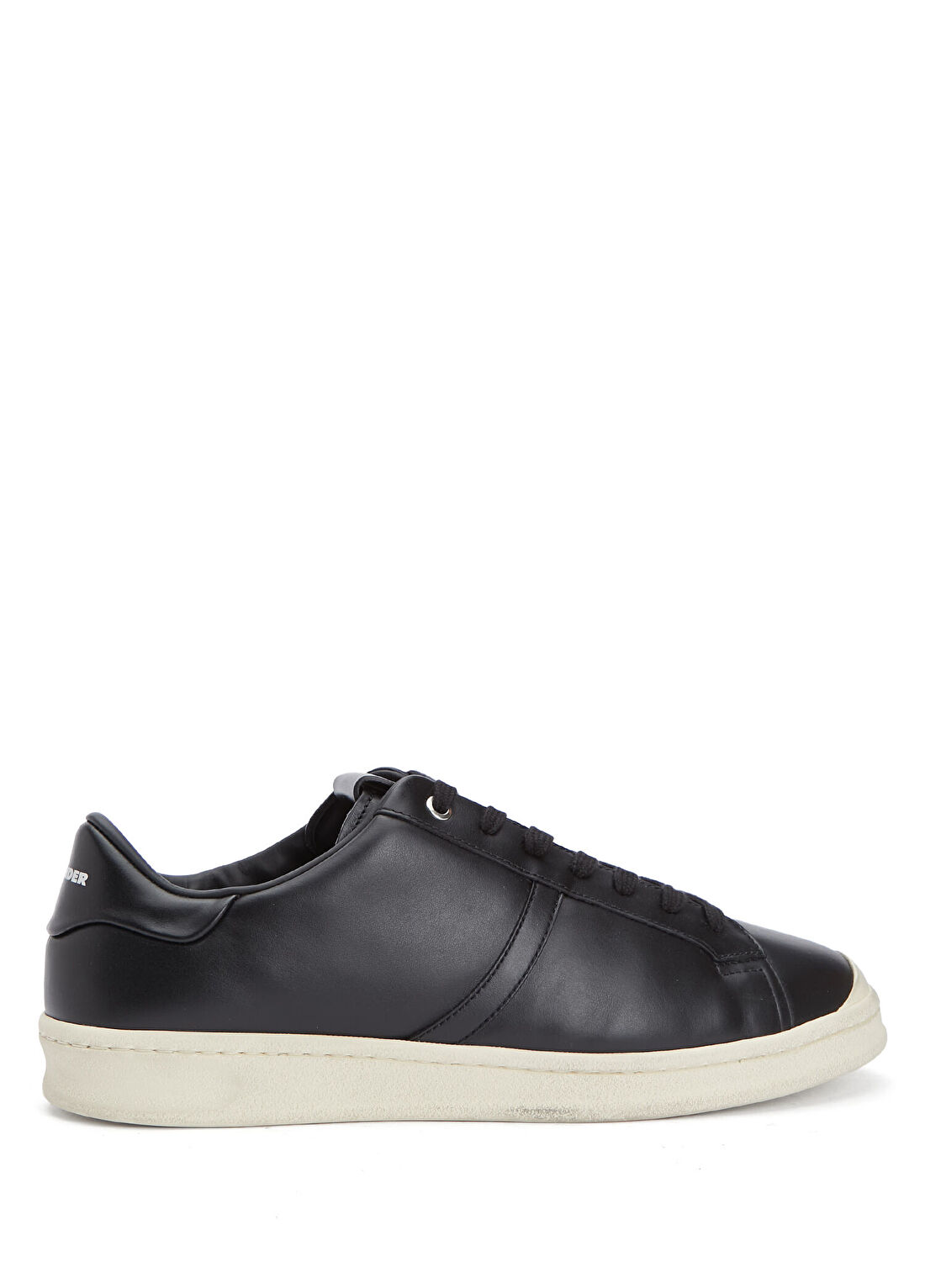 Jil Sander Siyah Erkek Deri Sneaker