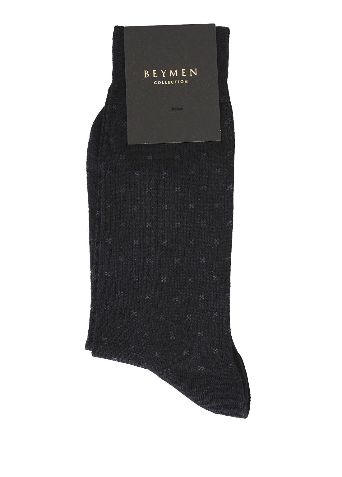 Beymen Collection Siyah Jakarlı Erkek Bambu Çorap