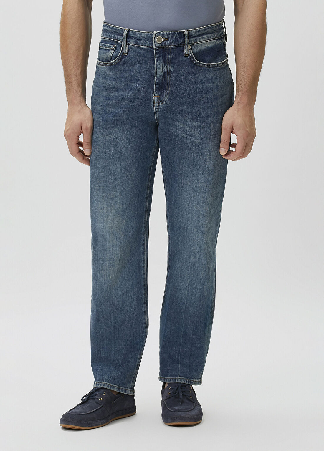 Network Mavi Denim Pantolon görsel 2