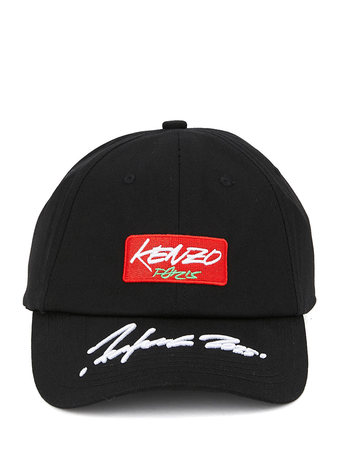 Kenzo Siyah Logo Nakışlı Erkek Şapka