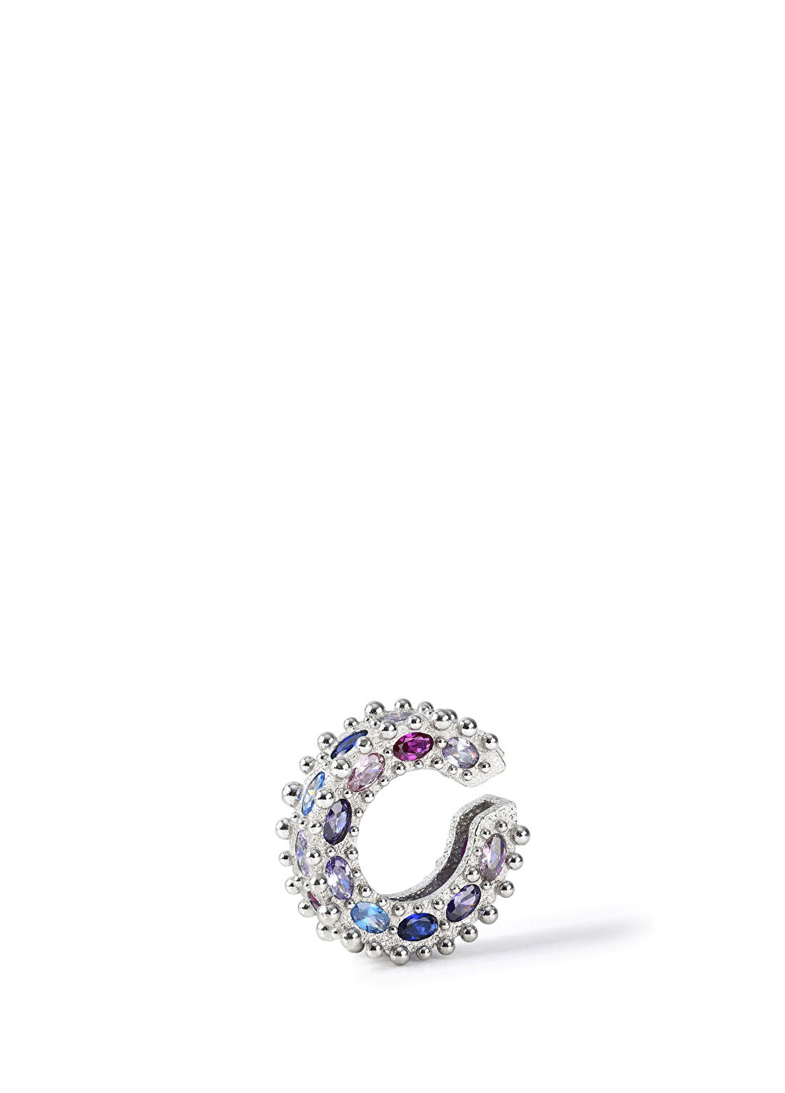 Mea Culpa Royal Ear Cuff Classic Noct Rodyum Kaplama Kadın Kıkırdak Küpe