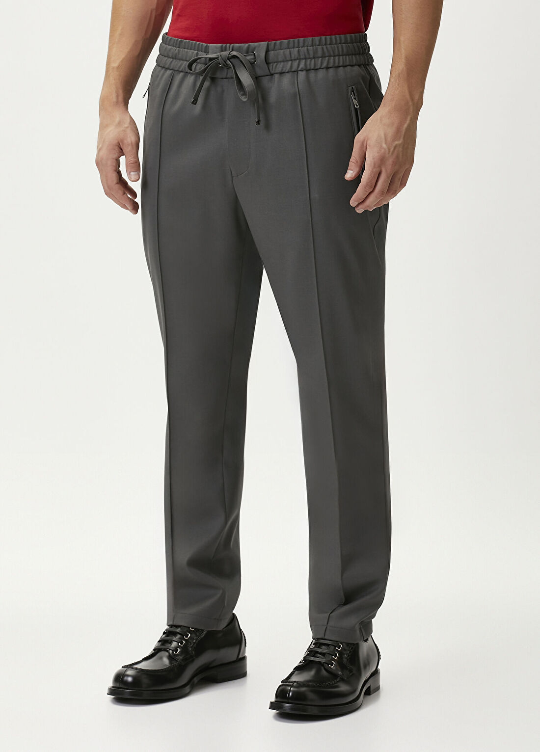 Dolce&Gabbana Gri Yün Pantolon görsel 2