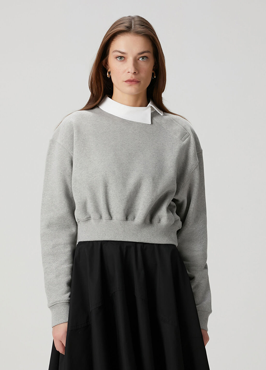 A.w.a.k.e. Mode Gri Rugby Sweatshirt