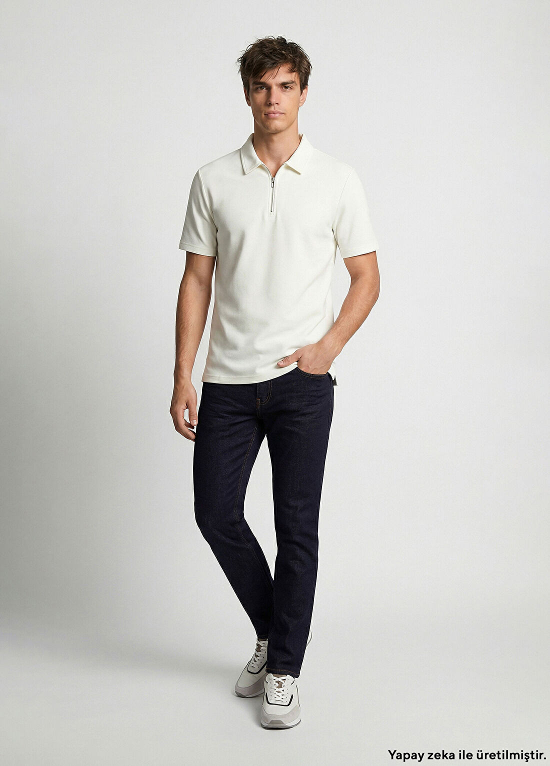 Network Lacivert Denim Pantolon