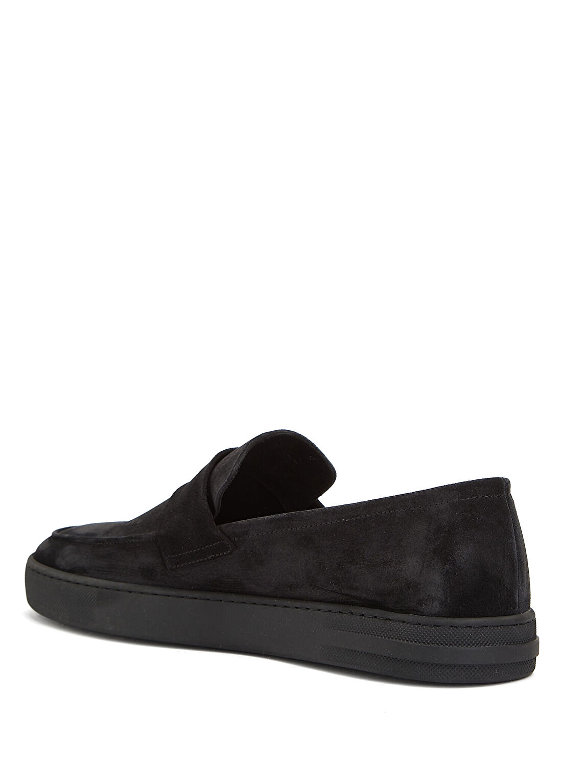 Academia Siyah Erkek Süet Loafer görsel 3