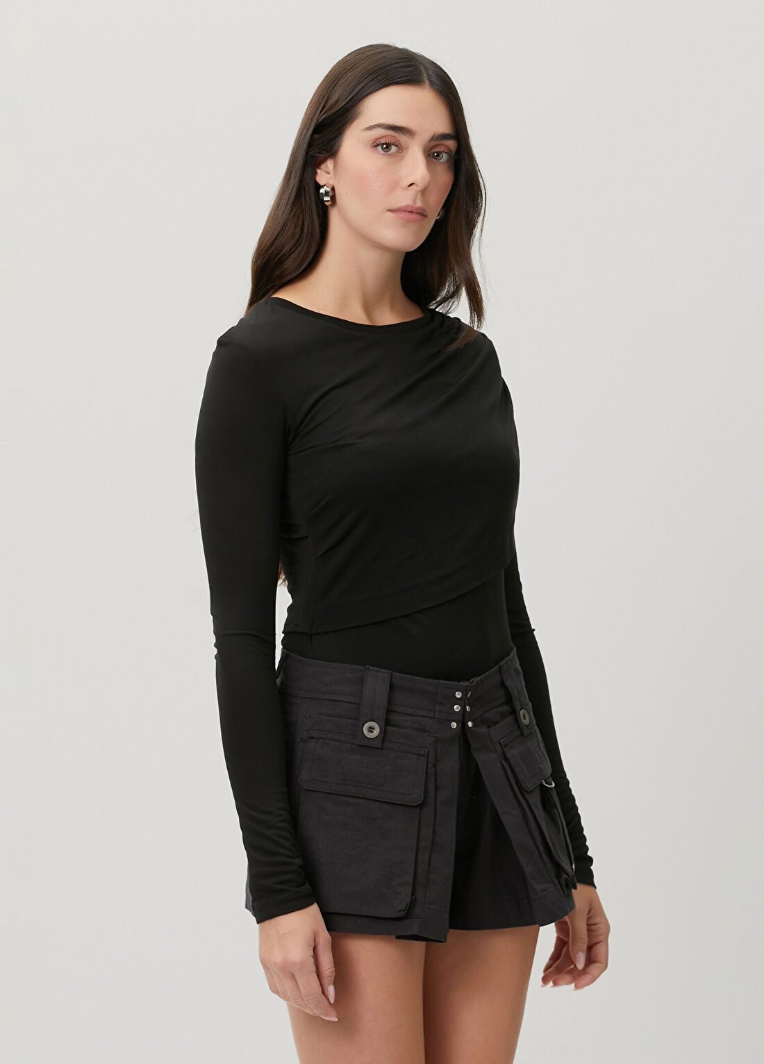 Marant Etoile Dressi Siyah Bluz